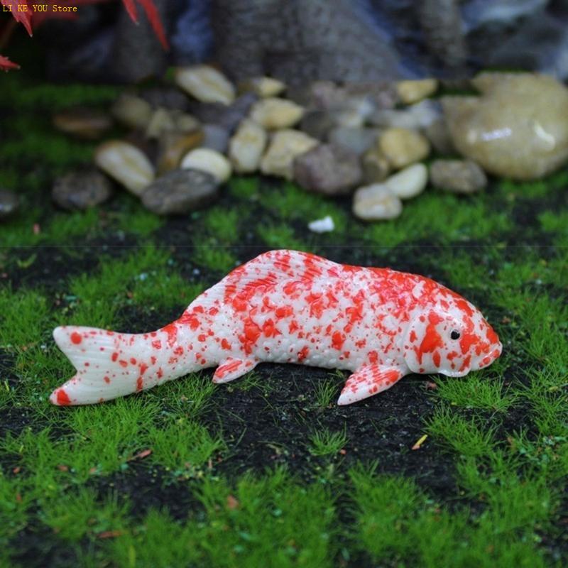 Background Resin Art - W3JE Рыба Креветки Рыбные украшения Аквариумы