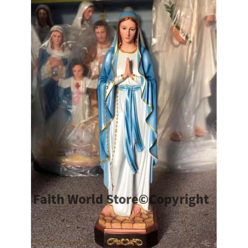 Resin Art Mary - 100 см большой --Христианская Мадонна, украшение
