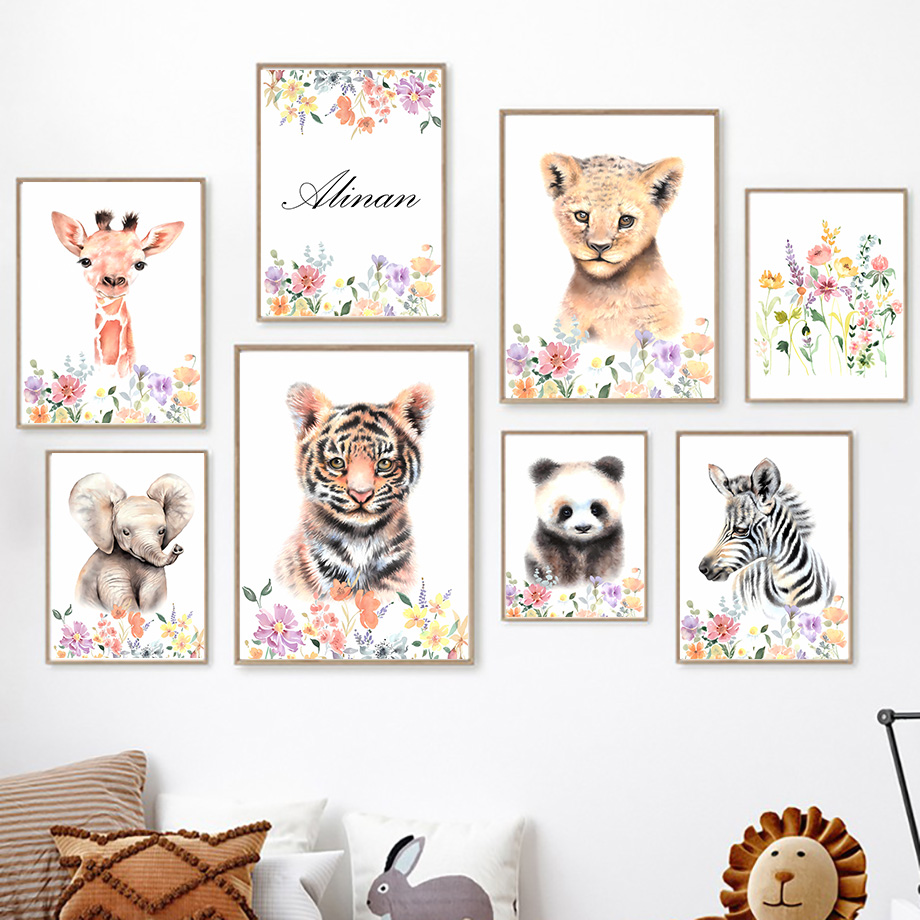 Resin Art Name - Настенный декор для детской комнаты с