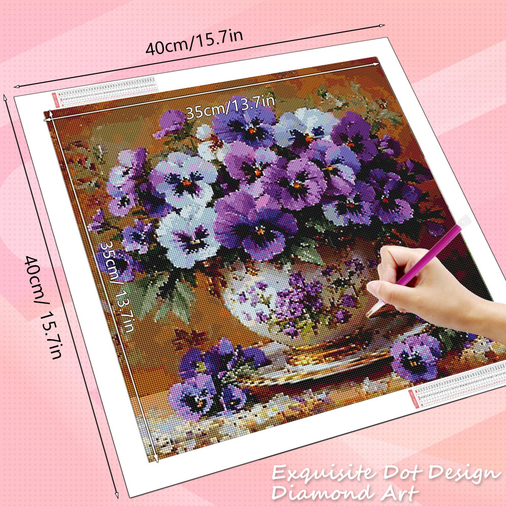 HUACAN 5D Алмазная мозаика Роз – обзор и цена Resin Art With Rose