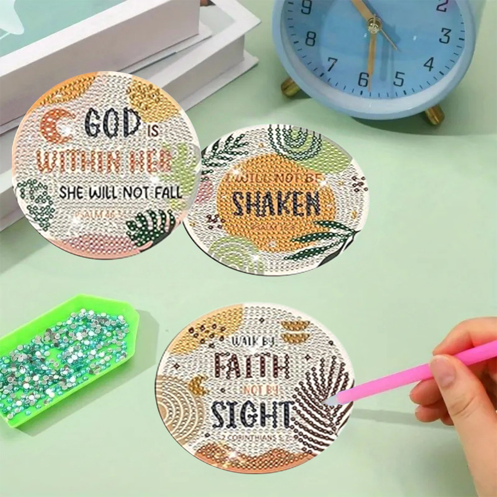 Набор из 8 подставок для стака – обзор и цена Resin Art Design