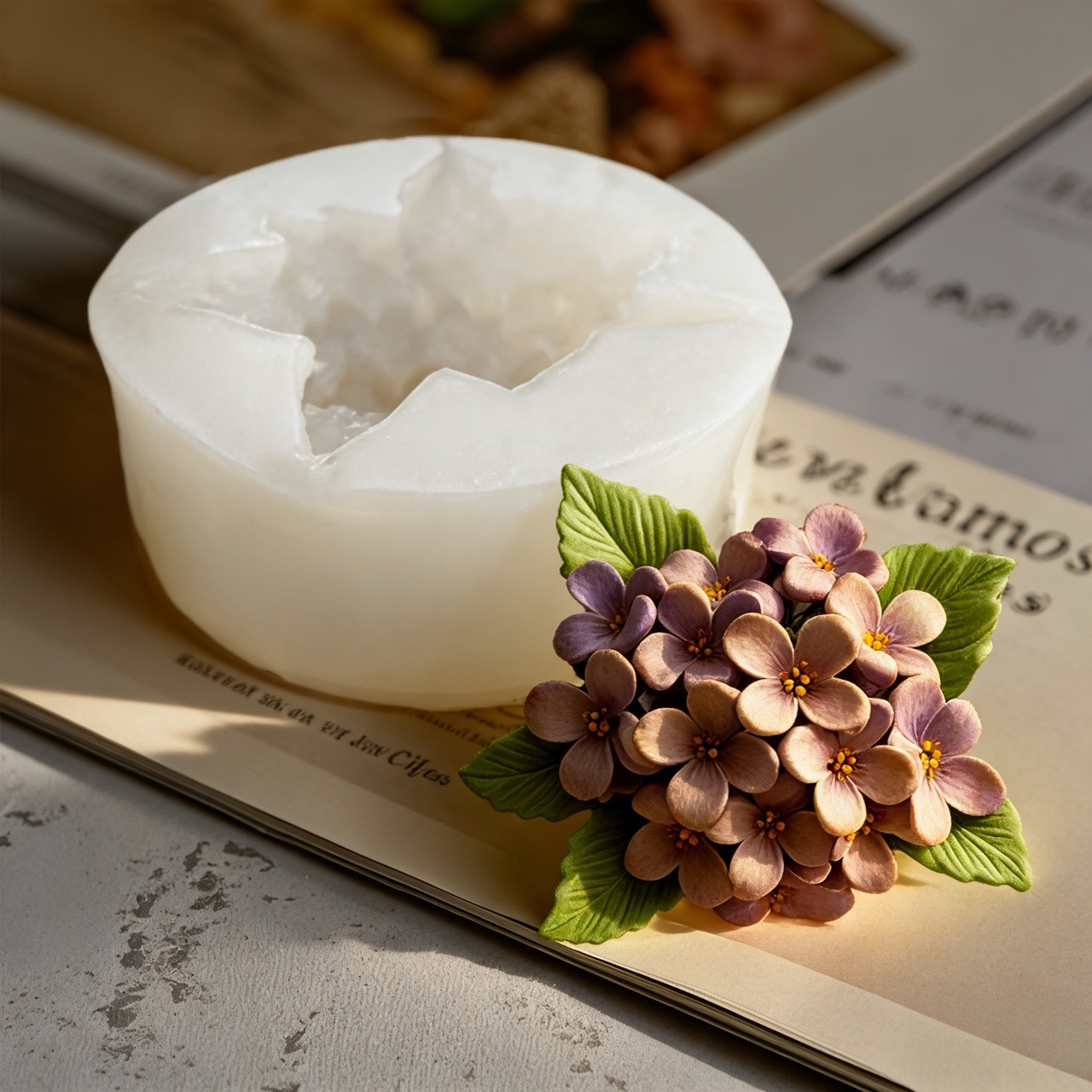 2 шт. 3D силиконовые формы с ц – обзор и цена Resin Art With Rose