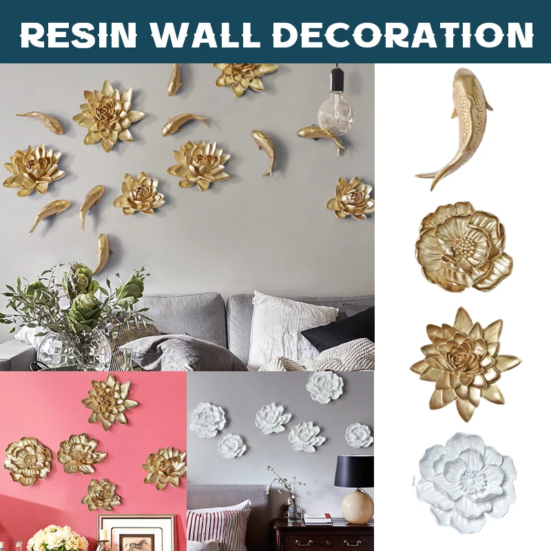 Изысканный 3D-декор для стен:  – обзор и цена Background Resin Art